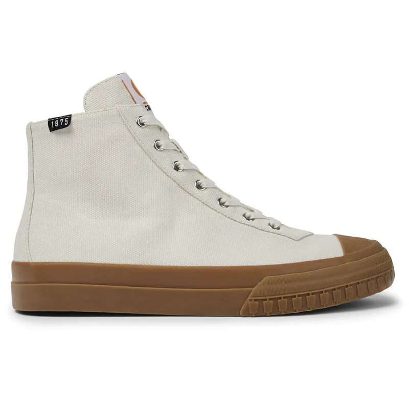 CAMPER Camaleon - Μποτάκια Για Ανδρικα - Λευκό, Μέγεθος 40, Cotton fabric