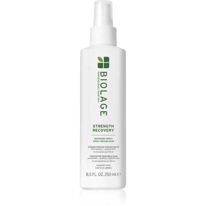 Biolage Strength Recovery Strenght Recovery δυναμωτικό σπρεϊ για κατεστραμμένα μαλλιά 250 ml