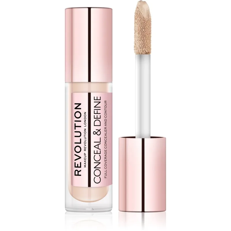 Revolution Conceal & Define υγρό κονσίλερ απόχρωση C 6,5 4 γρ