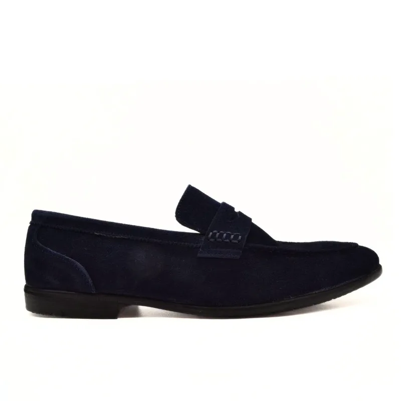 HAWKINS LOAFER 32765 NAVY SUEDE