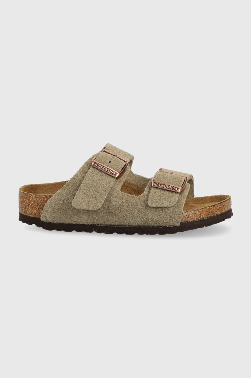 Παιδικές παντόφλες σουέτ Birkenstock