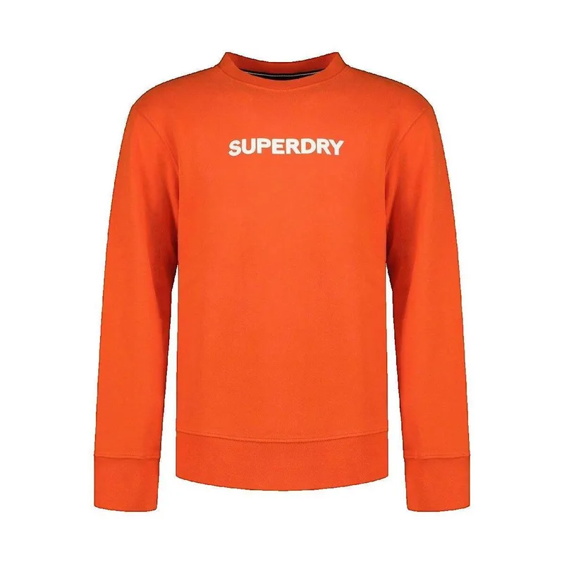 Αθλητικό T-shirt Superdry Sweatshirt Luxury Sport coupe ample rouge