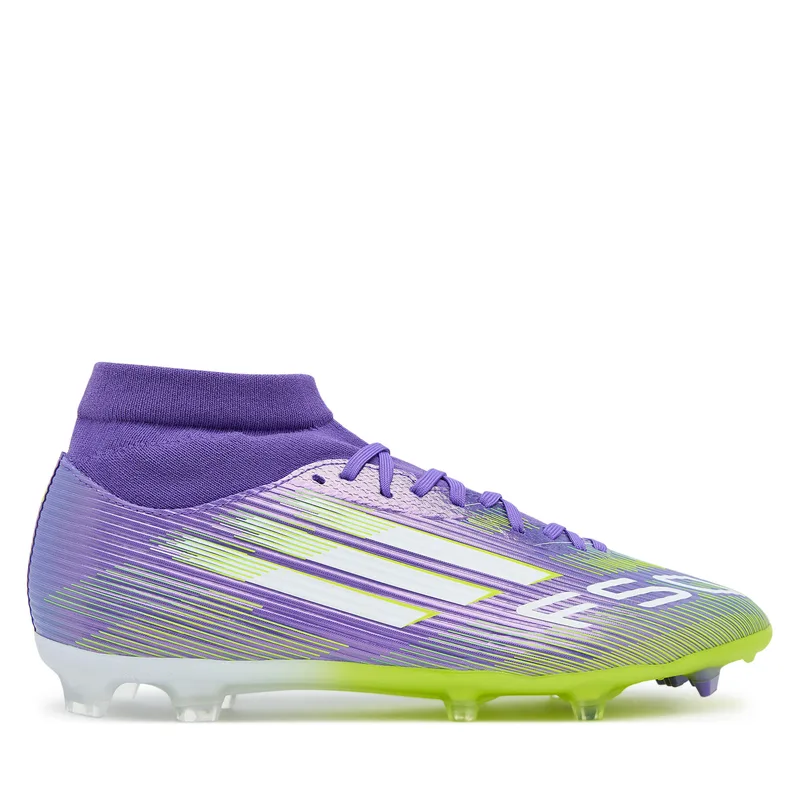 Ποδοσφαιρικά Παπούτσια adidas F50 League Mid Firm/Multi-Ground Boots JI0886 Μωβ
