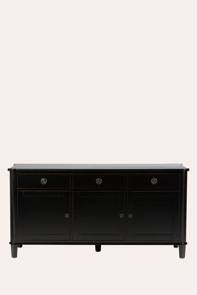 Μπουφές με 3 Ντουλάπια Henshaw Black