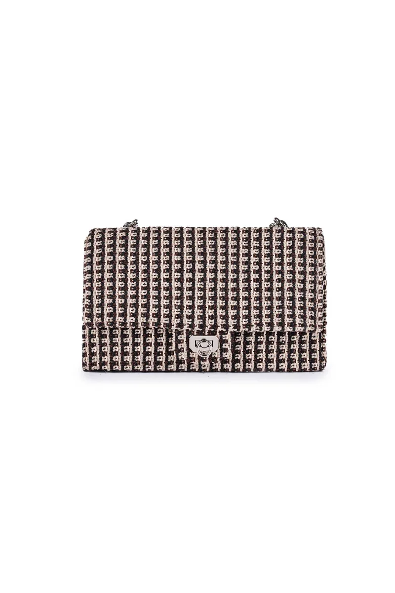 ViaMailBag γυναικεία τσάντα ώμου "Blanche Knot" - BLANCHE/KNOT/FW24 Καφέ