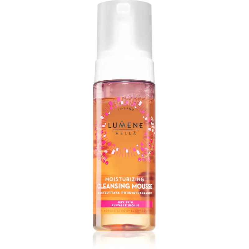 Lumene Moisturizing [HELLÄ] ενυδατικός καθαριστικός αφρός για ξηρή επιδερμίδα 150 ml