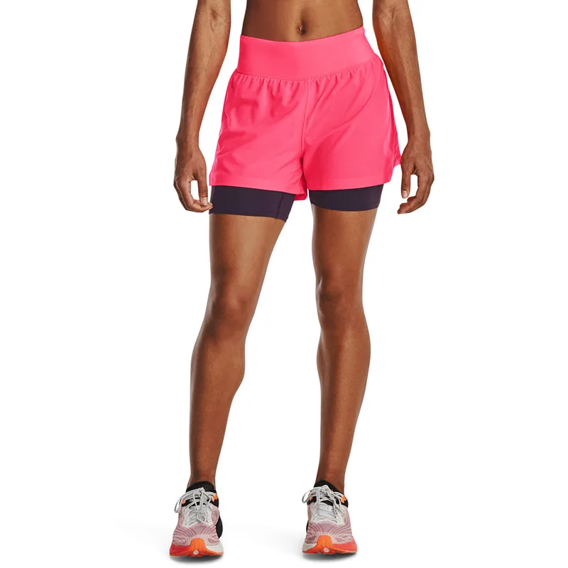 Σορτς Under Armour Run Stamina 2In1 Short Ροζ M