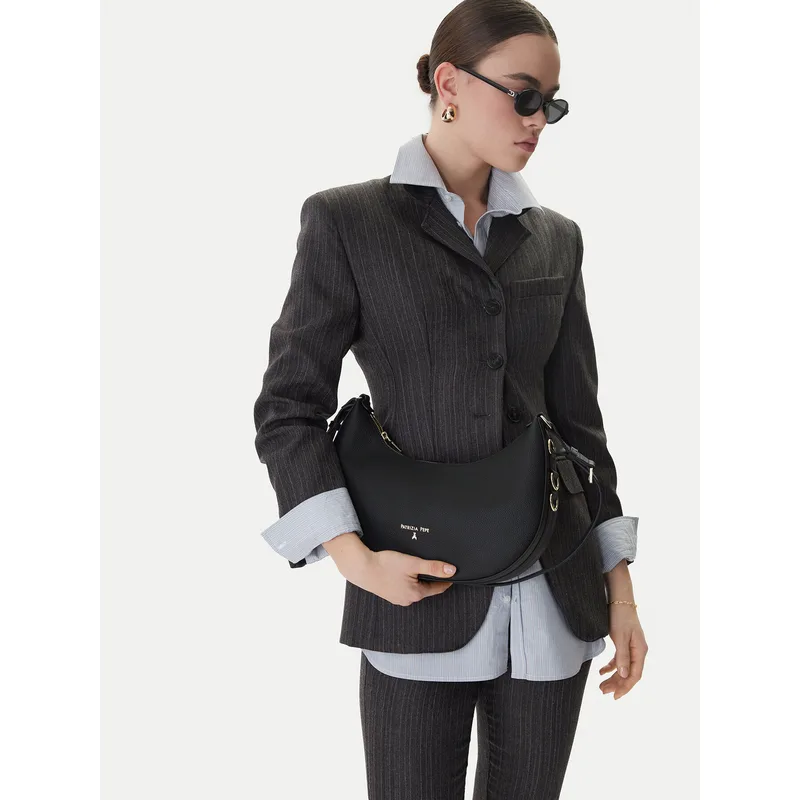 Τσάντα Patrizia Pepe 8B0311/L001-K103 Μαύρο
