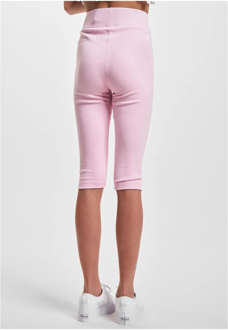 Girls High Waist Cycle Shorts Urban Classics UCK2632-01689 girlypink