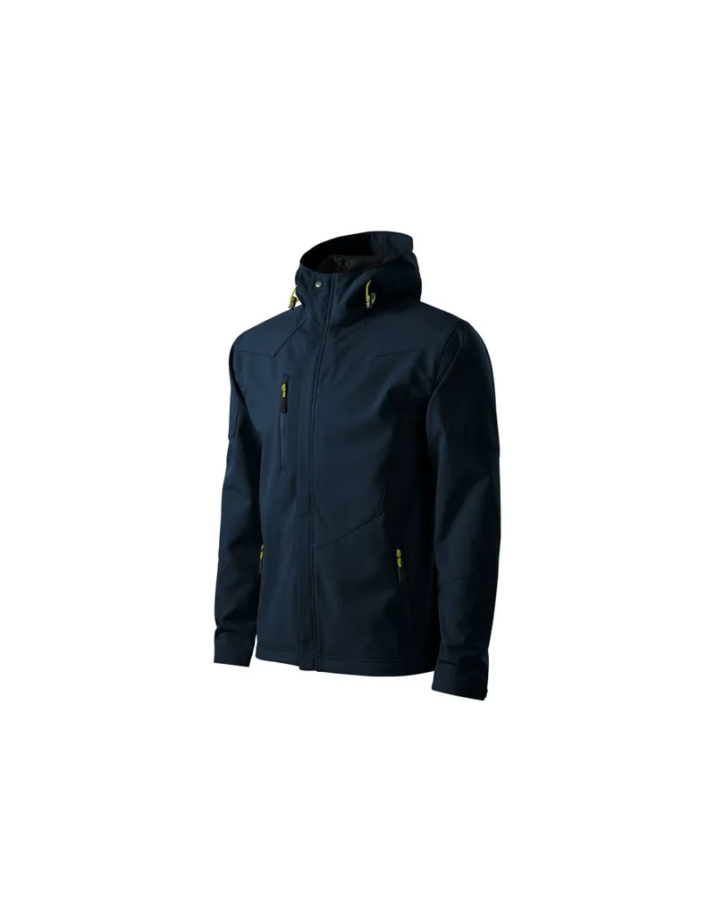Malfini Ανδρικό Χειμωνιάτικο Μπουφάν Softshell Αδιάβροχο και Αντιανεμικό Navy Μπλε MLI-53102
