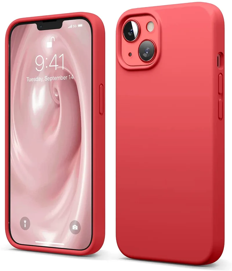 Elago Premium Θήκη Σιλικόνης Apple iPhone 13 - Red (ES13SC61-RD)