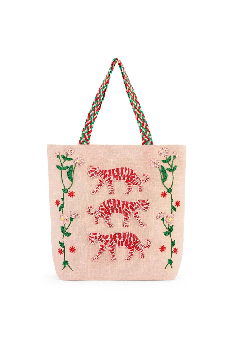Wild Paris γυναικεία τσάντα ώμου με κέντημα "Nafty" - NAFTY/SACS/SS26 Ροζ