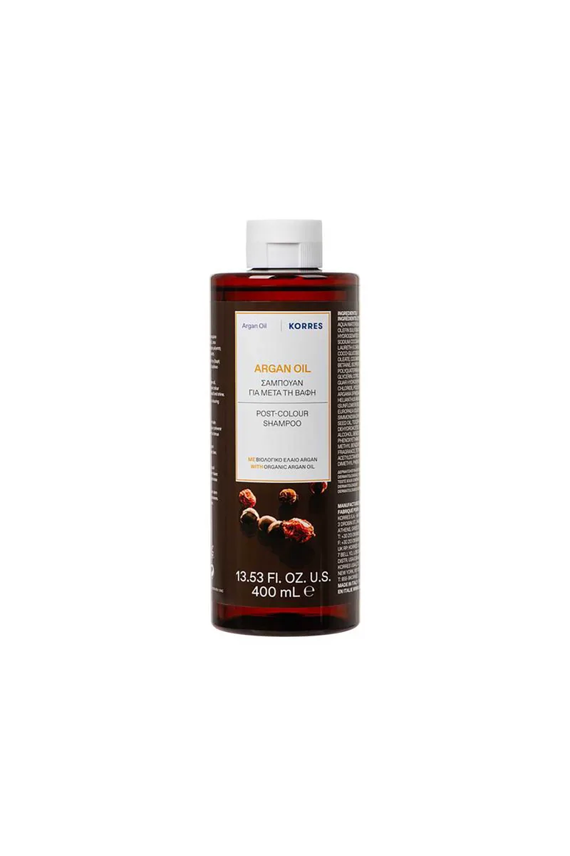Korres Argan Oil Σαμπουάν Για Μετά Τη Βαφή 400 ml - 21013052