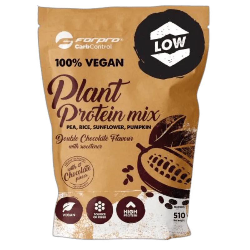 Plant Protein Mix Double Chocolate 510g