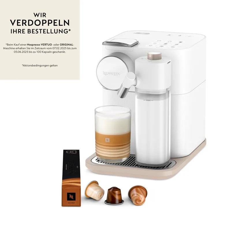 Nespresso Gran Lattissima EN 640.W by Delonghi, Λευκό