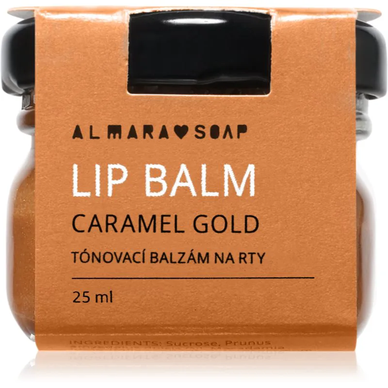 Almara Soap Balm Βάλσαμο για χείλη Caramel Χρυσό 25 ml