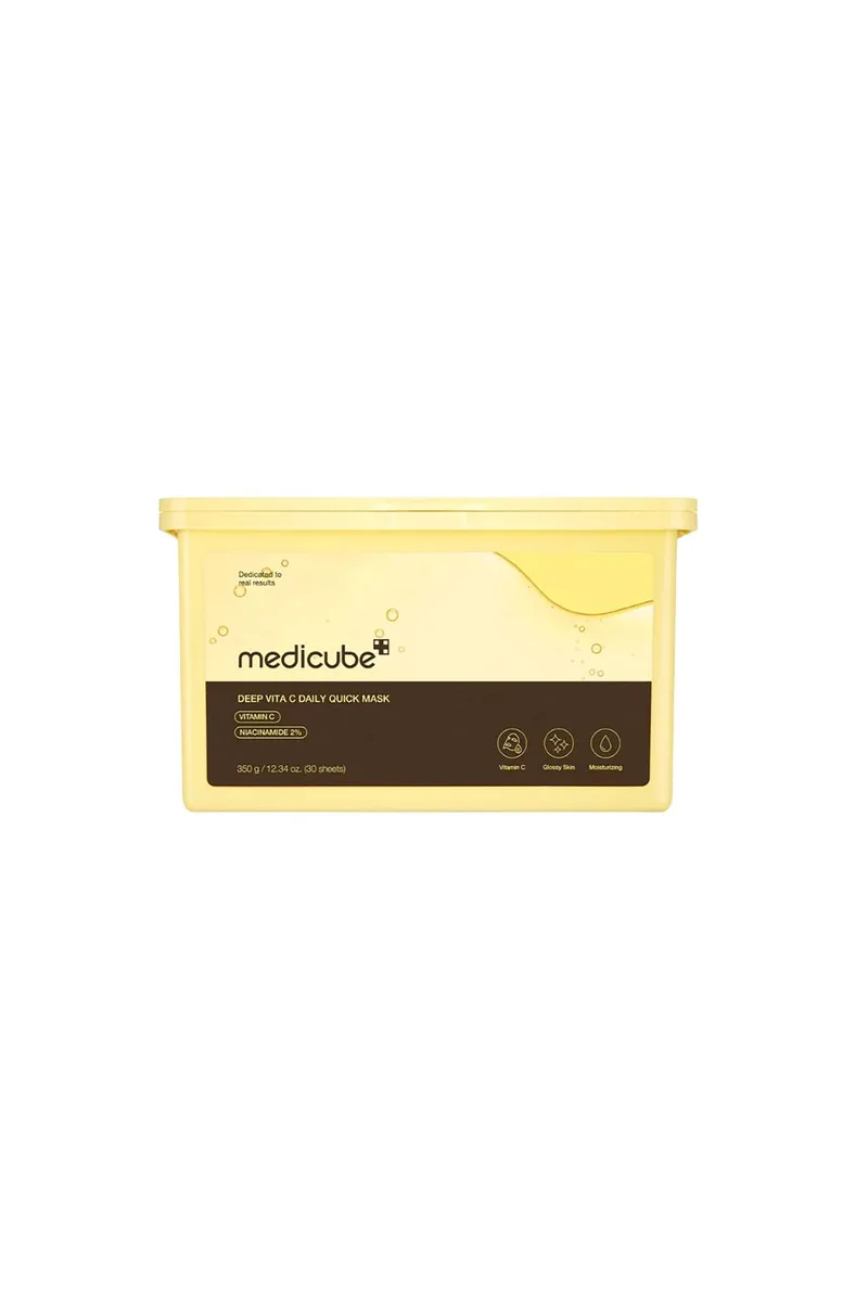 Medicube Deep Vita C Daily Quick Mask - 30 Μάσκες Κυτταρίνης Άμεσης Λάμψης - 8800289478062