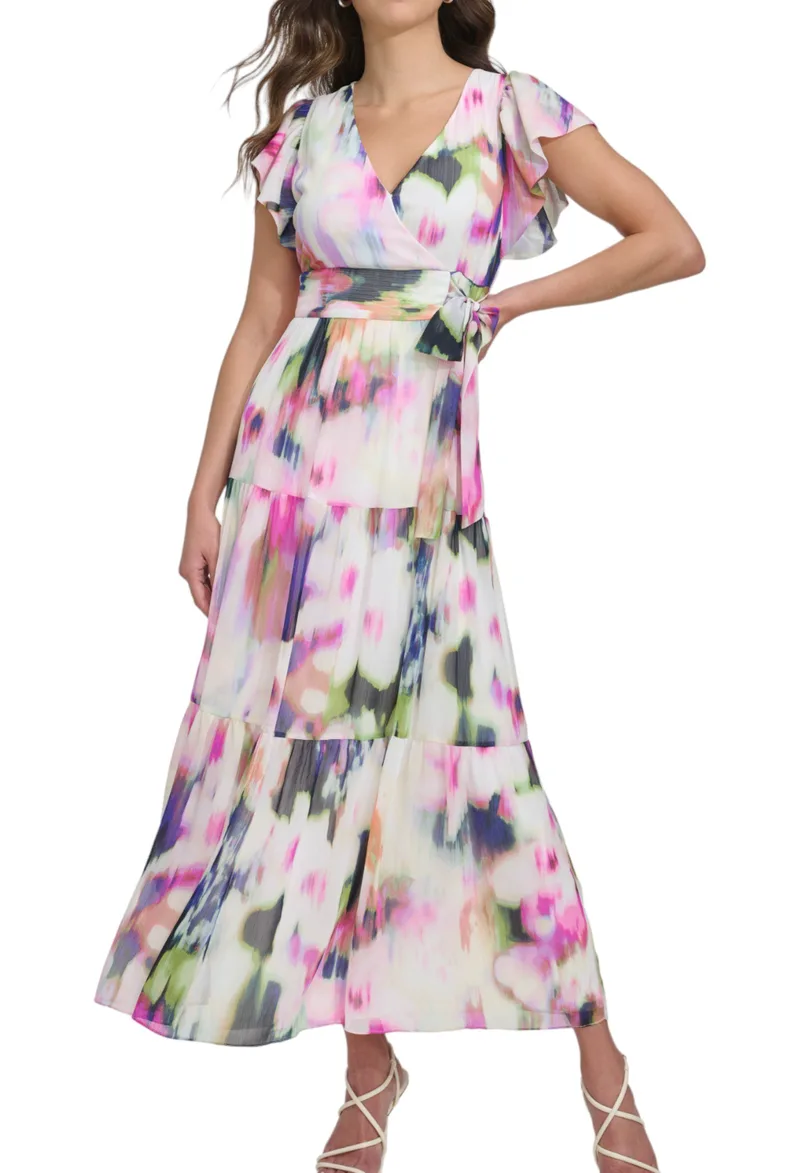 Φόρεμα DKNY Κρουαζέ DD4A3562-NZM Γυναικείο