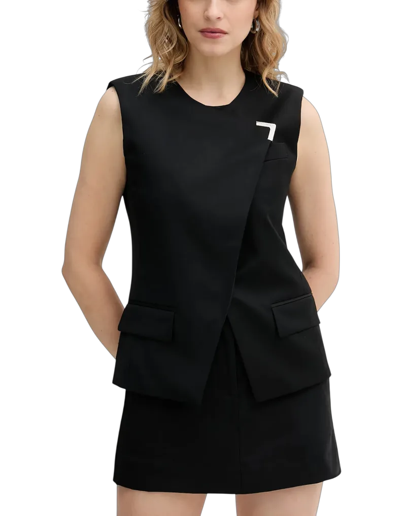Γυναικείο Γιλέκο Μαύρο Karl Lagerfeld B1W14007-999 BLACK