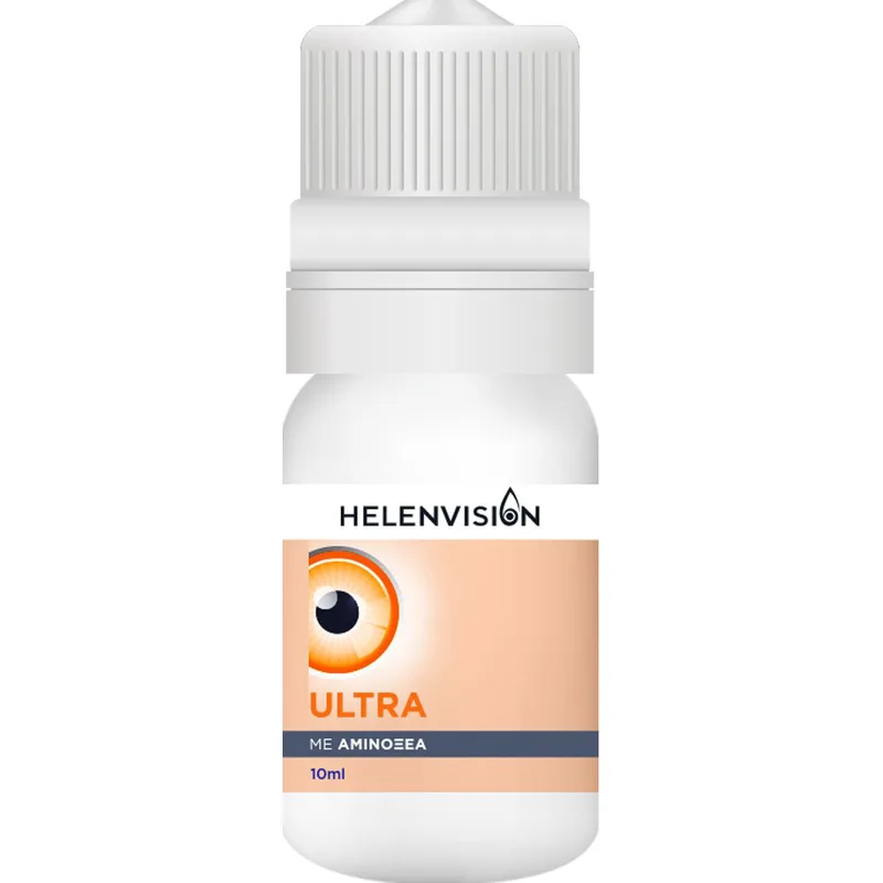Helenvision Ultra 0,2% Eye Drops Στείρο Ενυδατικό Οφθαλμικό Διάλυμα με 0,2% Υαλουρονικό Νάτριο & Αμινοξέα 10ml