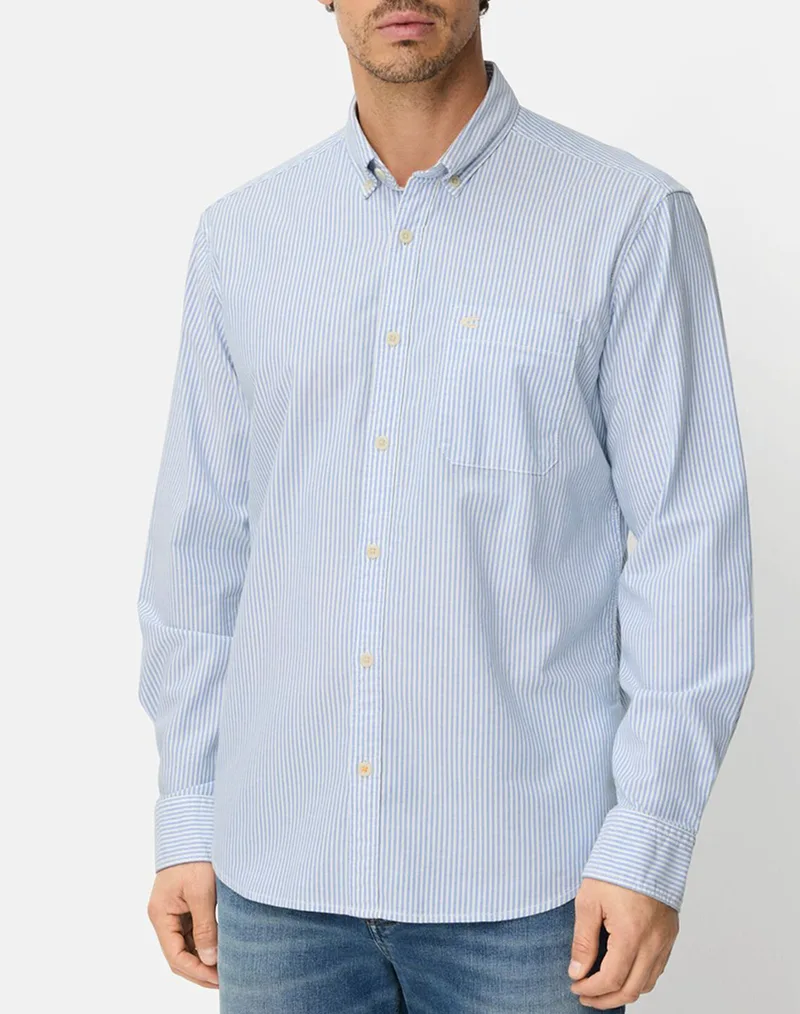 CAMEL ΠΟΥΚΑΜΙΣΟ Μ.Μ NOS striped C261NOS-409106-9S06-45 LightBlue