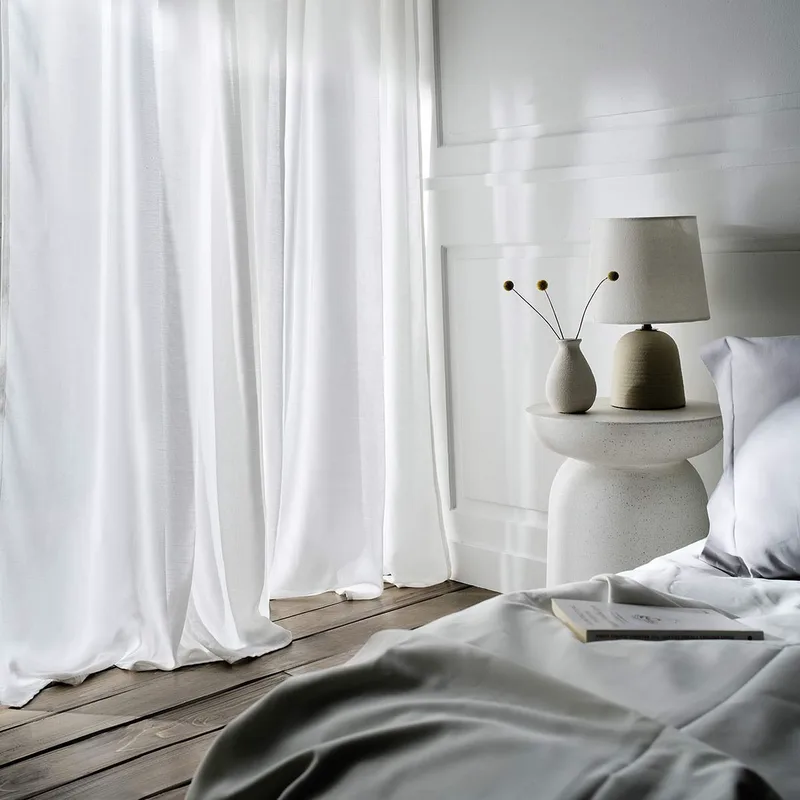 Κουρτίνα με σιρίτι Gofis Home Renata Offwhite AW24 506/05 140x280