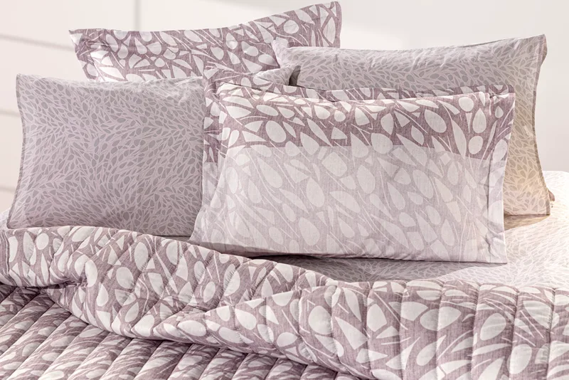 Ζεύγος Μαξιλαροθήκες Oxford Root Lilac