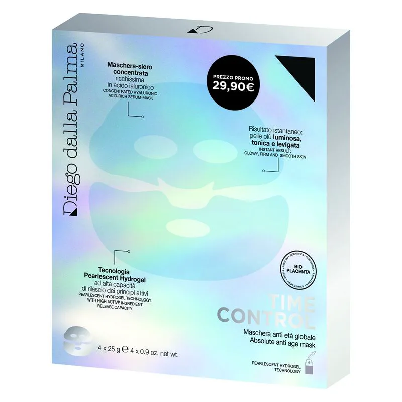 Diego Dalla Palma Quadripack Time Control - Global Anti-Aging Mask 4 Pcs