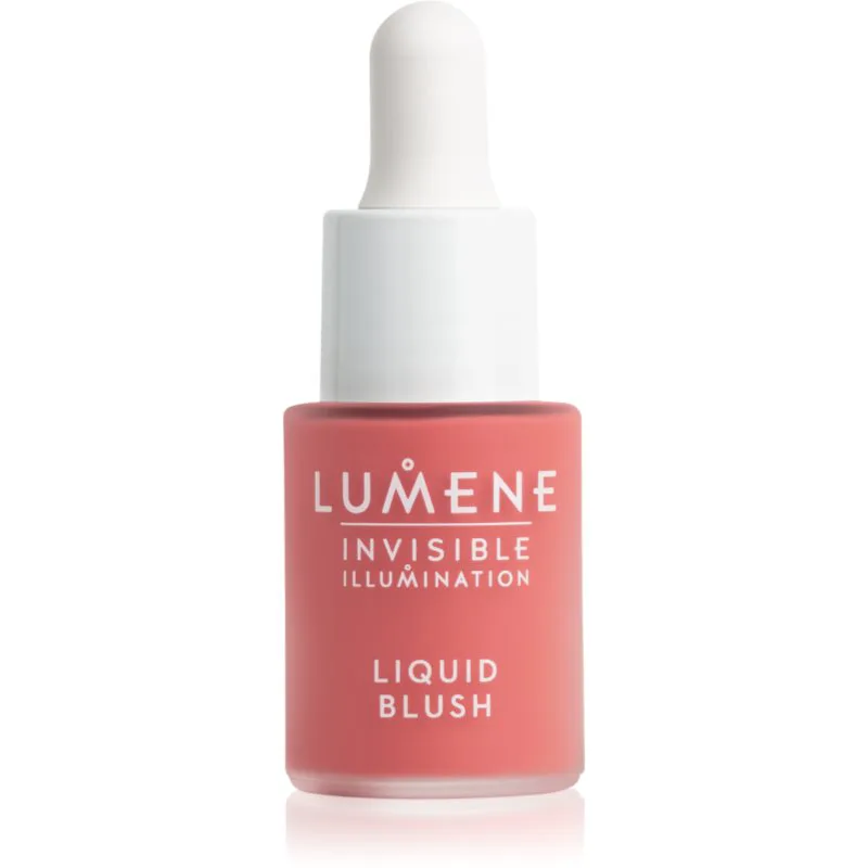 Lumene Invisible Illumination υγρό ρουζ για λαμπρή επιδερμίδα απόχρωση Bright Bloom 15 ml