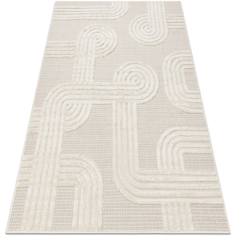 Χαλιά Rugsx Χαλί SANTO σιζάλ 1001 γεωμετρικΠ180x270 cm