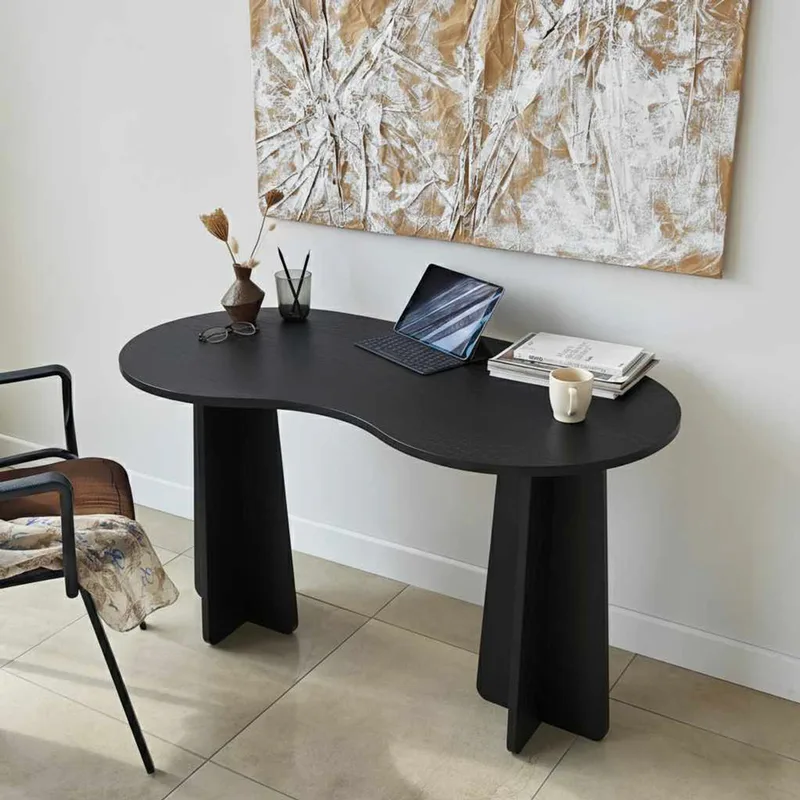 Γραφείο Μελέτης Infini - Black 552Nos1707 (120x75x60 cm)