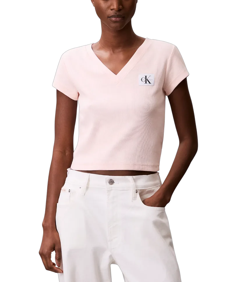 Γυναικείο T-shirt Ροζ Calvin Klein LV047C910G-VI7