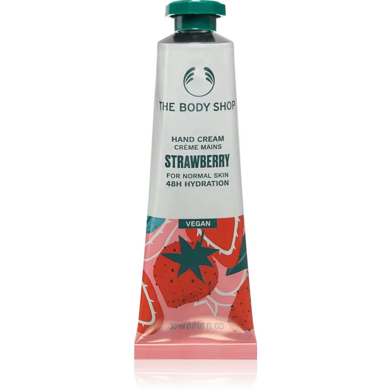 The Body Shop Strawberry Hand Cream κρέμα για τα χέρια 30 ml