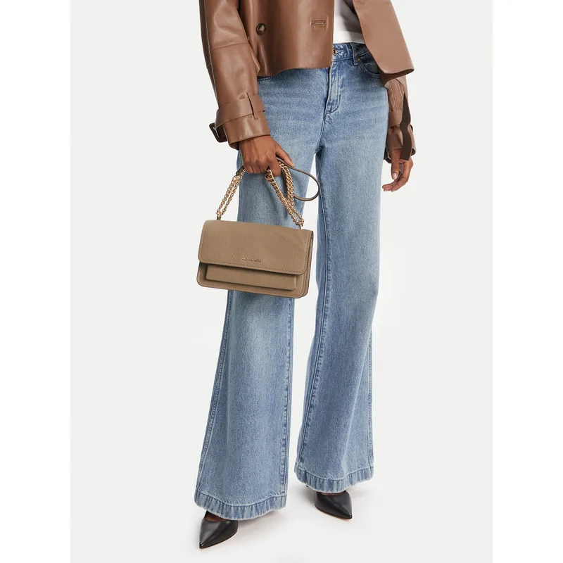 Τσάντα MICHAEL Michael Kors Claire 30T4GC7L3T Μπεζ