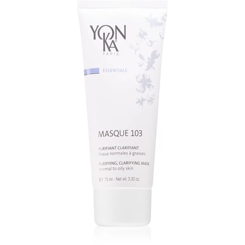 Yon-Ka Essentials Masque 103 μάσκα άργιλου για κανονική έως λιπαρή επιδερμίδα 75 ml