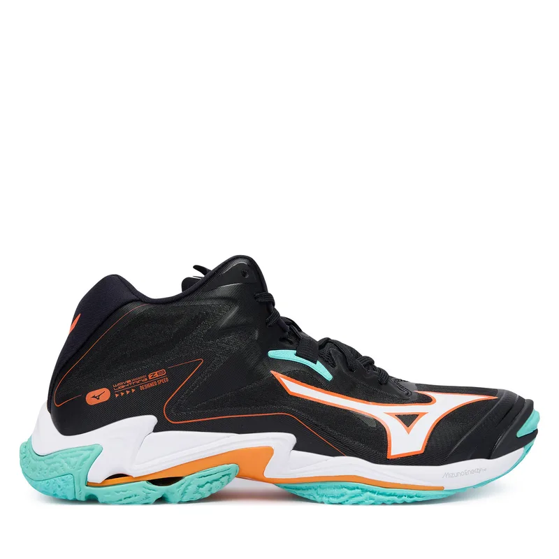 Παπούτσια Σάλας Mizuno Wave Lightning Z8 Mid V1GA2405 Μαύρο