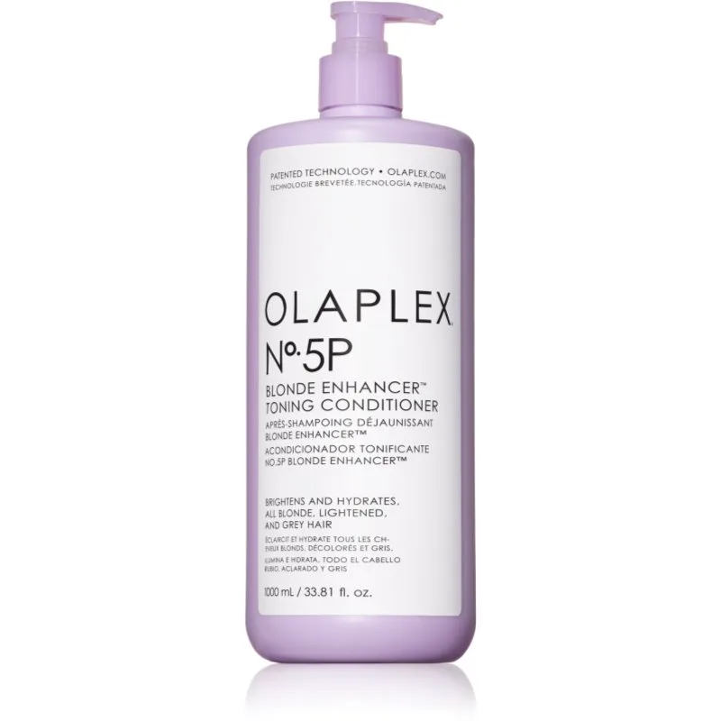 Olaplex N°5P Blonde Enhancer μαλακτικό με χρώμα για ξανθά και με ανταύγειες μαλλιά 1000 ml
