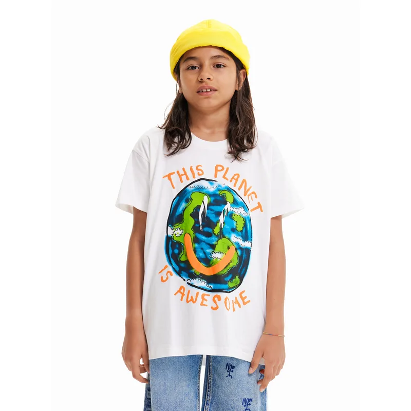 Desigual T-Shirt 23SBTK09 Έγχρωμο Regular Fit