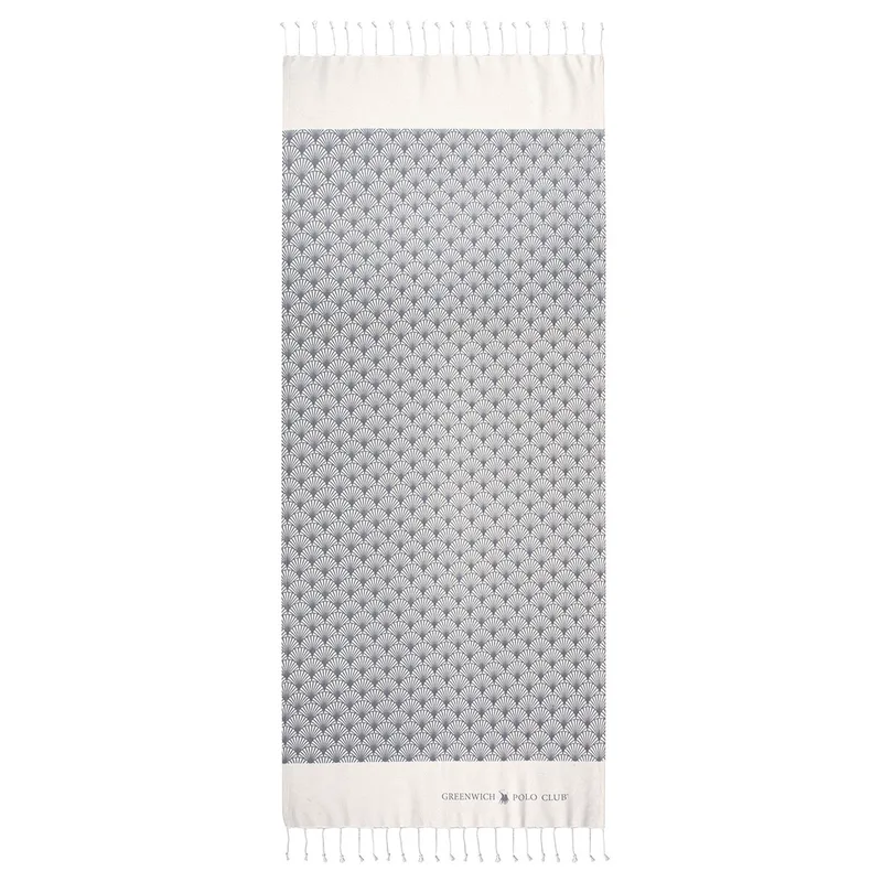 Παρεό (80x180) Greenwich Polo Club 3667 Grey/White