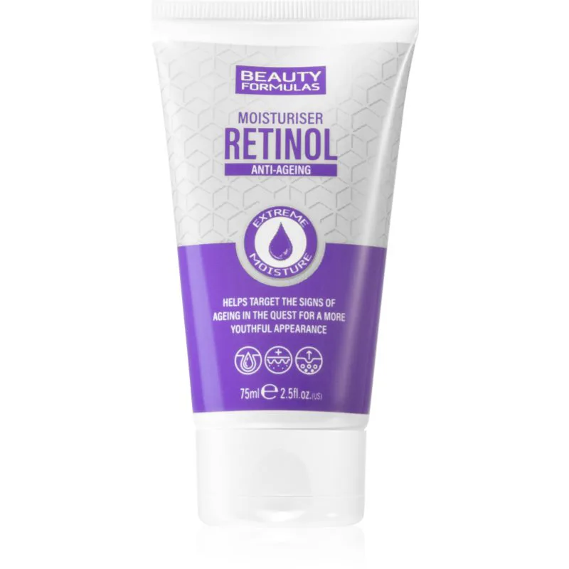 Beauty Formulas Retinol εντατικά ενυδατική κρέμα κατά των ρυτίδων 75 ml