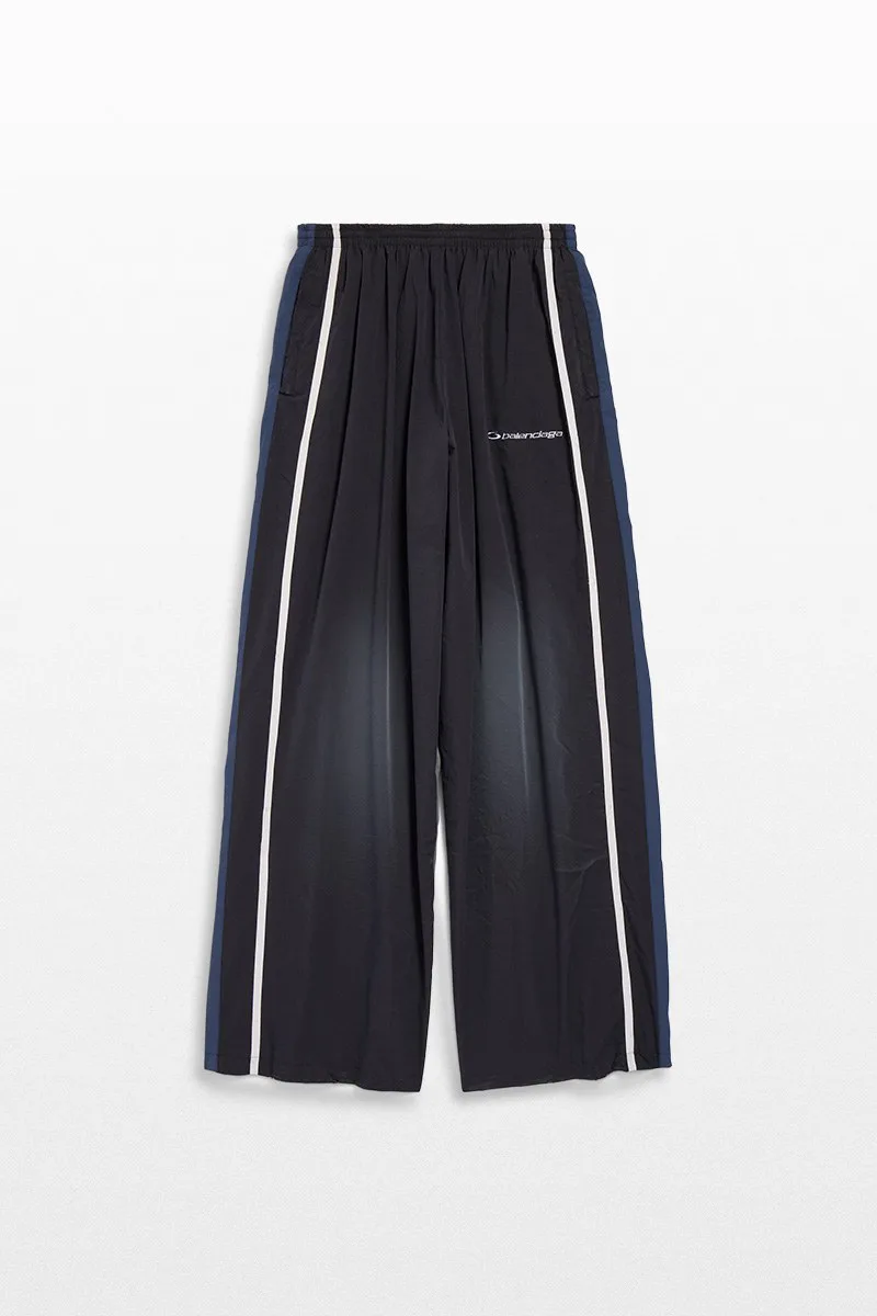 BALENCIAGA Ανδρικό Μαύρο Tracksuit Pants In Black Faded
