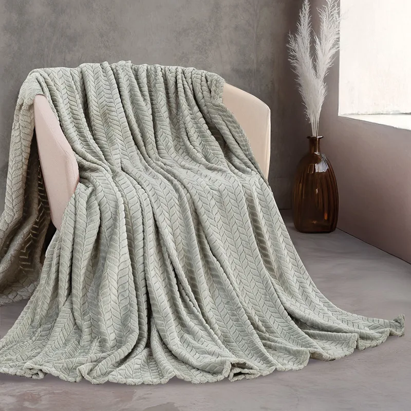 Κουβέρτα Fleece Υπέρδιπλη 220X240 Rythmos Harmonie Γκρι (220x240)