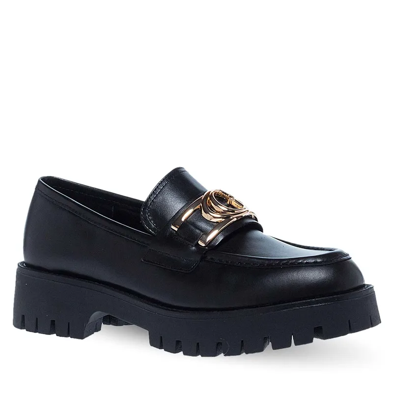 Γυναικεία Δερμάτινα Μοκασίνια Guess Fl7Ilrlea14