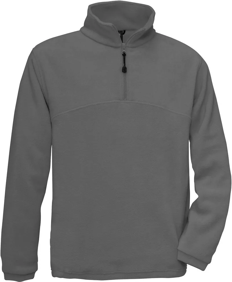 Ζακέτα1/4 Zip Fleece Top B & C Highlander + Charcoal