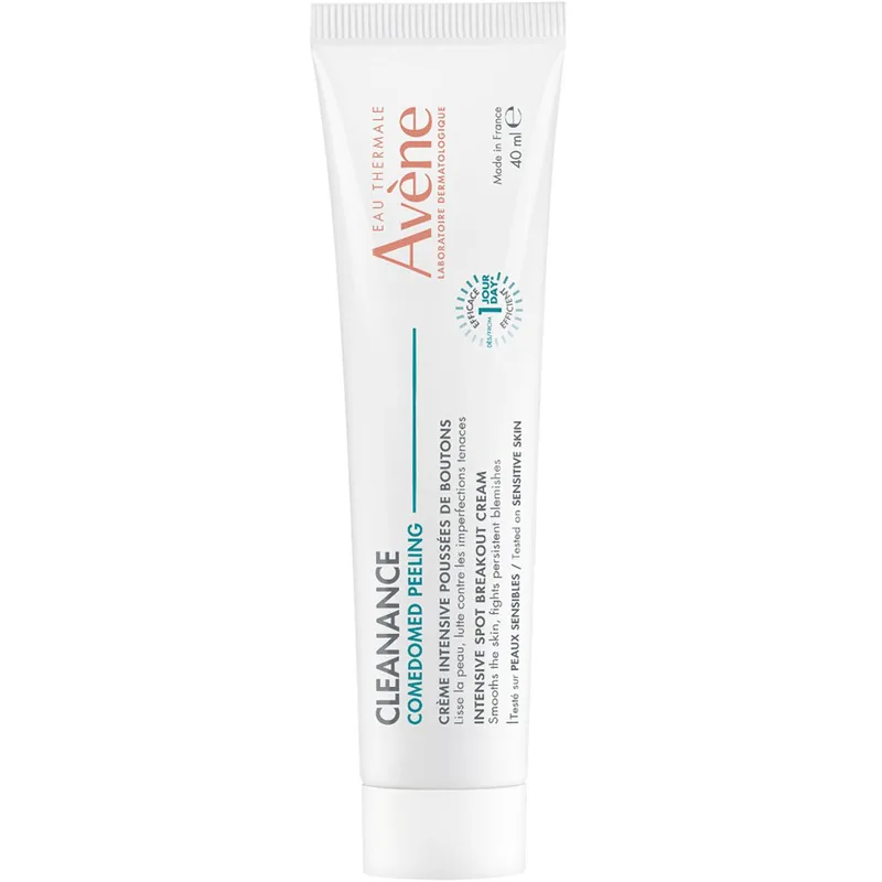 Avene Cleanance Comedomed Peeling Intensive Spot Breakout Cream Κρέμα Κατά των Ατελειών σε Έξαρση με Comedoclastin για Επιδερμίδες με Τάση Ακμής 40ml