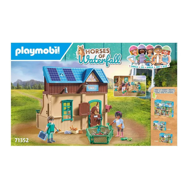 Playmobil Κτηνιατρική κλινική αλόγων 71352