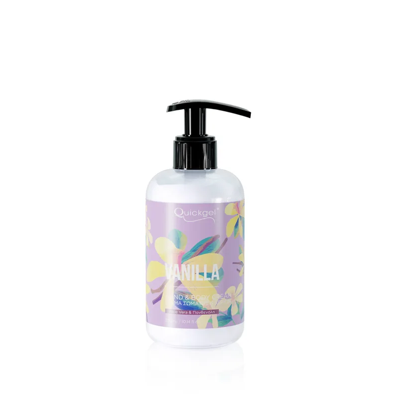 Ενυδατική κρέμα χεριών και σώματος - Vanilla - 300ml