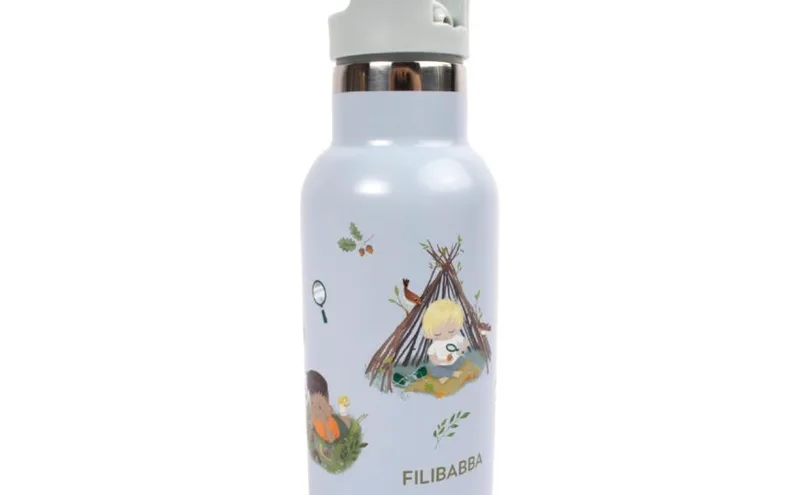 Filibabba Stainless Steel Water Bottle – Tiny Explorers