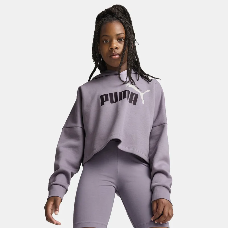 Puma Ess Logo Cropped Hoodie G (9000193729_79474)