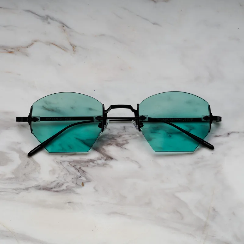 NAYA A22EP2M - NAYA - MATT BLACK - TURQUOISE Sunglasses | Matt Black - Turquoise | Matt Black - Turquoise Shades | Explicit Poets Sunglasses